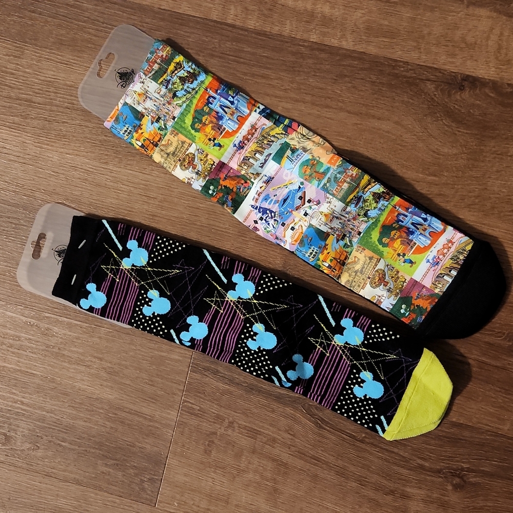 Disney world theme park socks